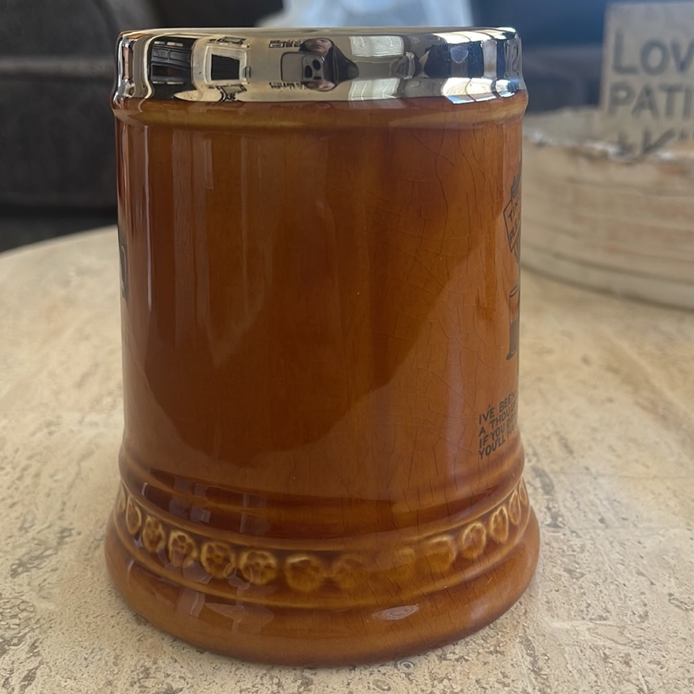 Lord Nelson Pottery England 11-65 I've Been Doing Some Serious Thinking mug. EC - Picture 6 of 12